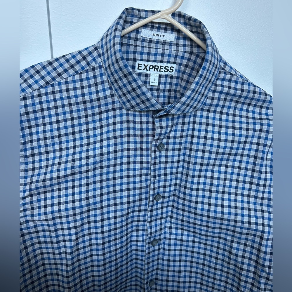 Men’s Large Express Button Down - image 2